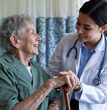 A Gilbert, AZ woman with Alzheimer’s receiving in-home care